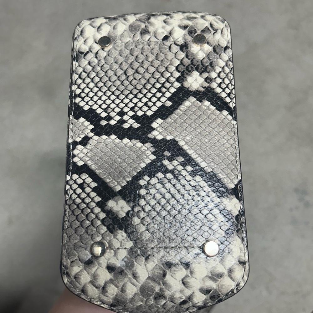 Kate Spade Eva Exotic Python Snakeskin Print Buck… - image 4